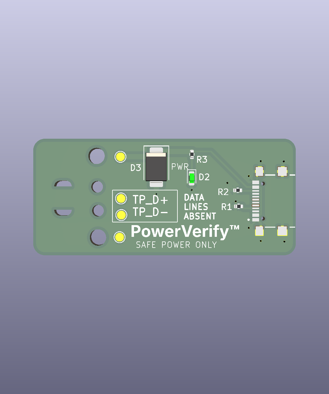 PowerVerify AirGap — Transparent USB-C Data Blocker (Pre-Order)