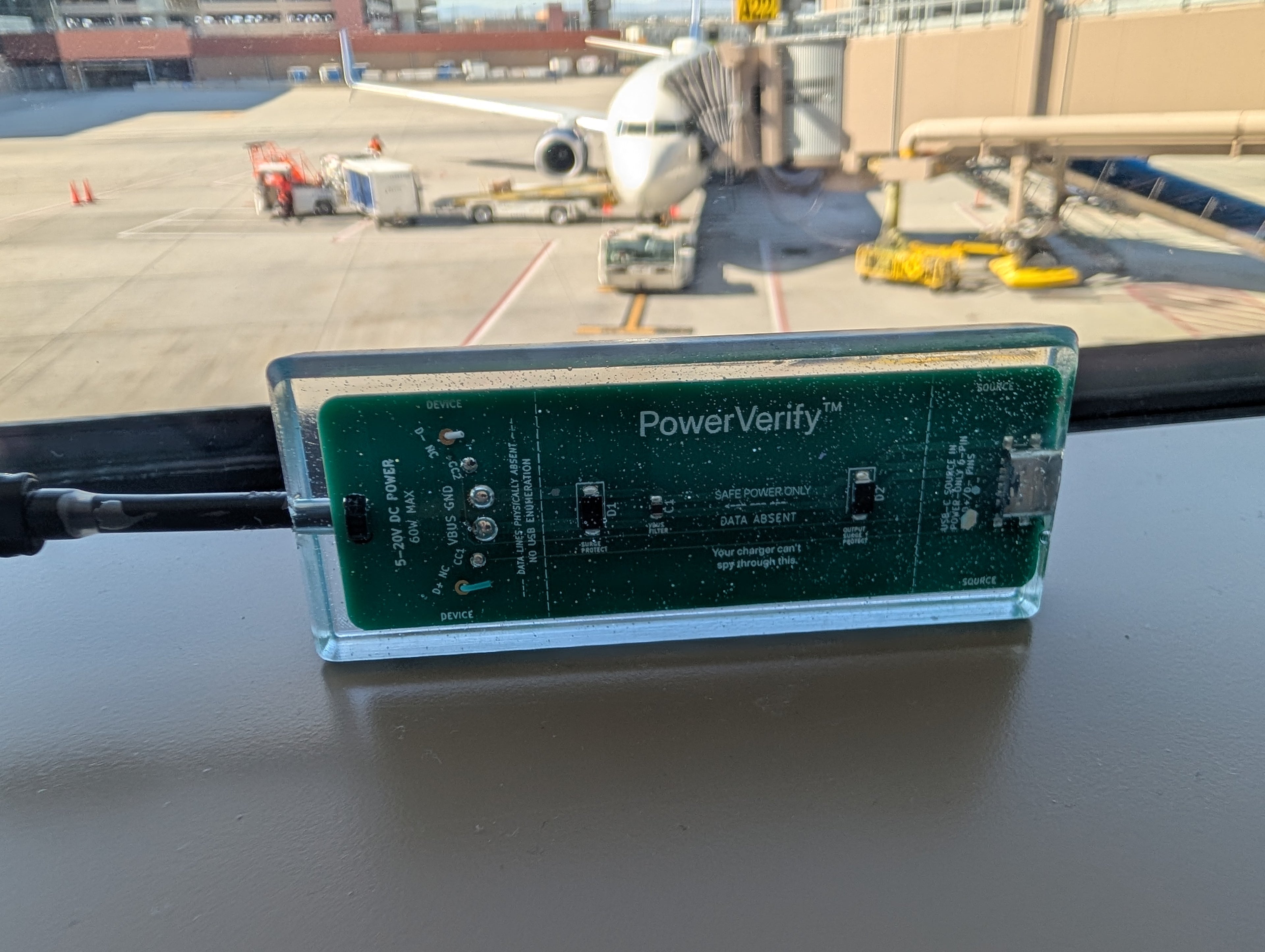 PowerVerify — Verifiable Power-Only USB-C Charging Cable (No Data D+/D− Lines)