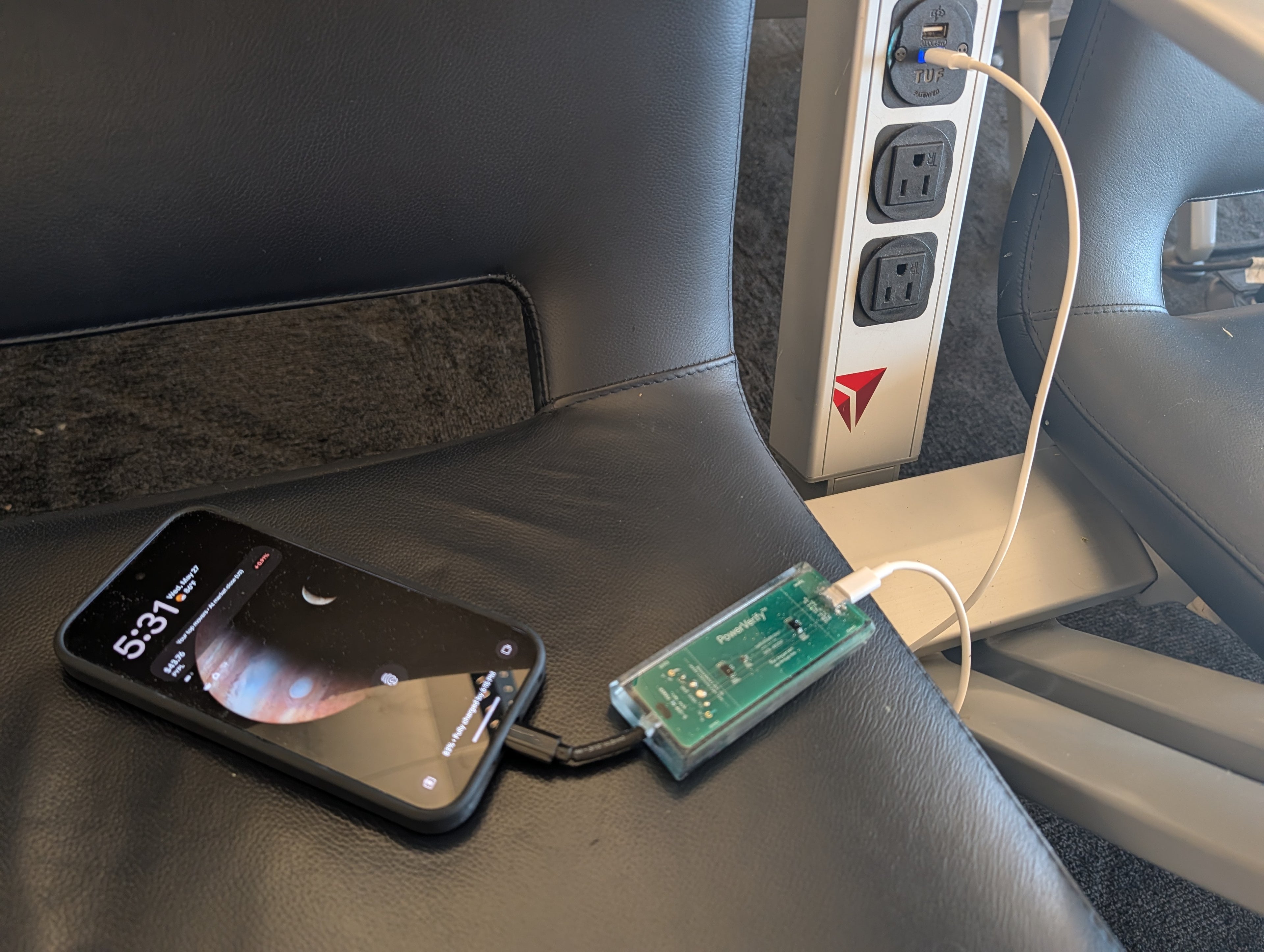 PowerVerify — Verifiable Power-Only USB-C Charging Cable (No Data D+/D− Lines)