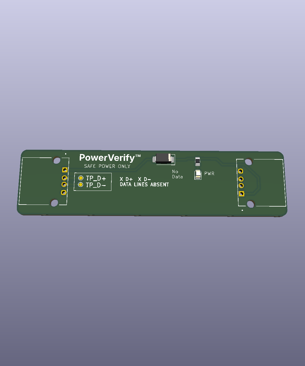 PowerVerify AirGap — Transparent USB-C Data Blocker (Pre-Order)