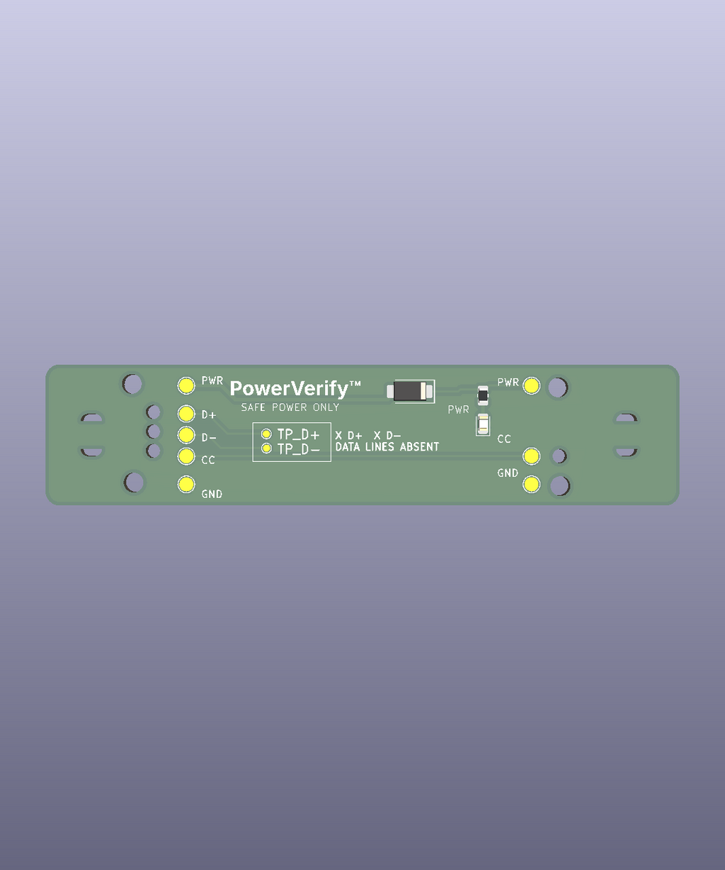 PowerVerify AirGap — Transparent USB-C Data Blocker (Pre-Order)