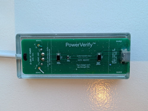 PowerVerify — Verifiable Power - Only USB - C Charging Cable (No Data D+/D− Lines) - ZKNOT