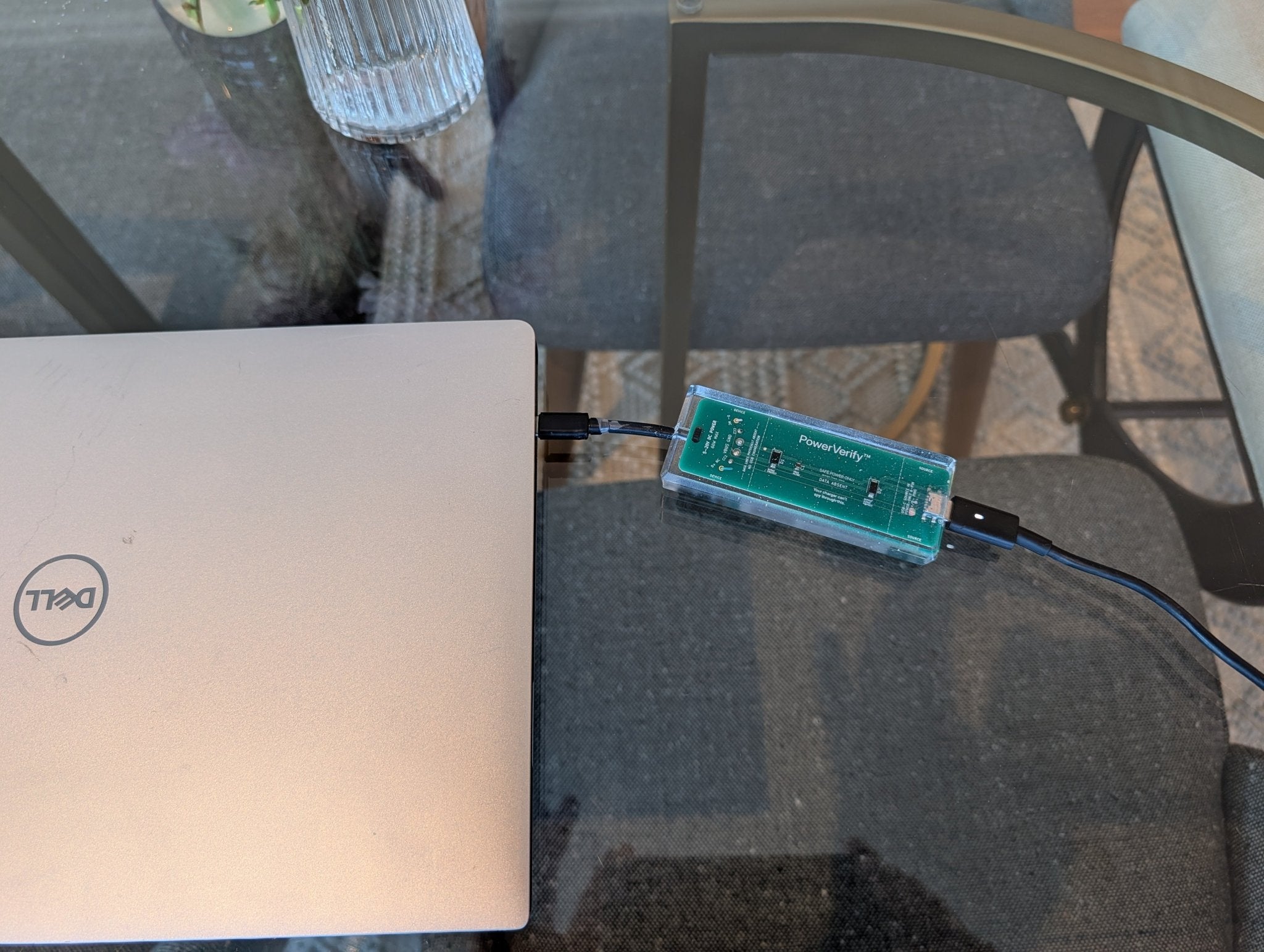 PowerVerify — Verifiable Power - Only USB - C Charging Cable (No Data D+/D− Lines) - ZKNOT